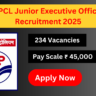 HPCL Junior Executive Officer Recruitment 2025