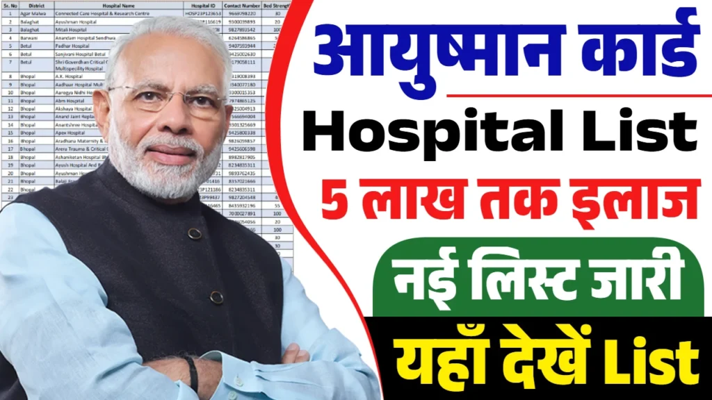 Ayushman Card Hospital List 2025